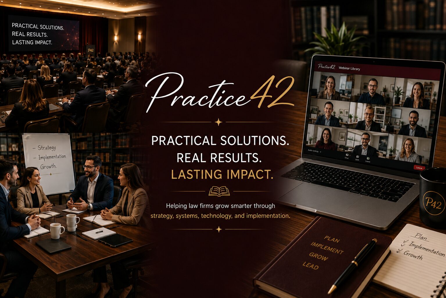 Practice42 helping elder law and estate planning firms grow through strategy, systems, technology, marketing, and implementation